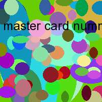 master card nummer