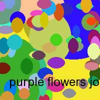 purple flowers joke