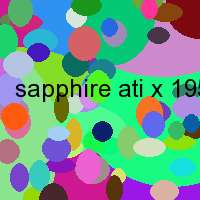 sapphire ati x 1950 pro