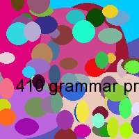 410 grammar present perfect