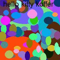 hello kitty koffer