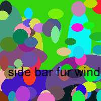 side bar fur windows